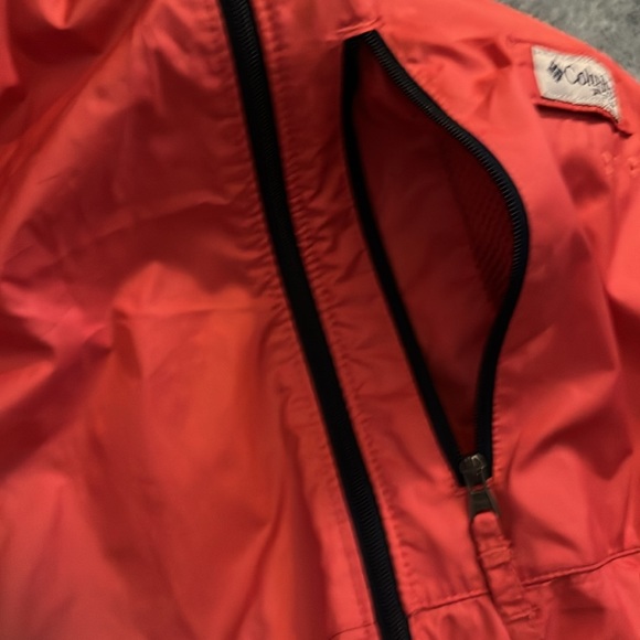 Columbia PFG Windbreaker - coral/navy - Small - Picture 8 of 13
